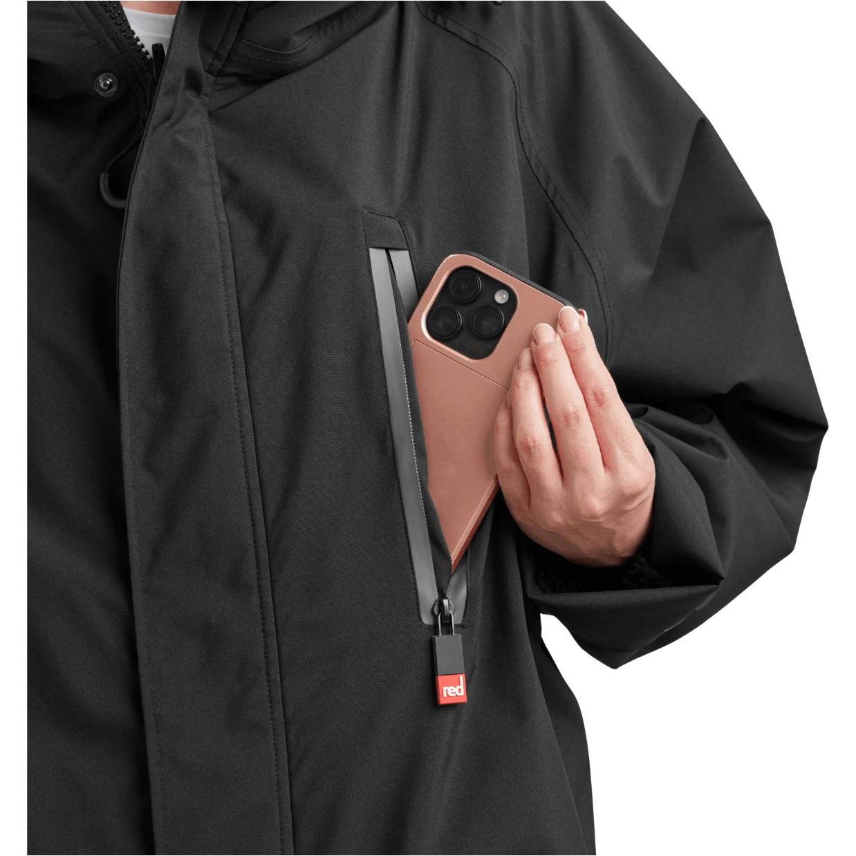 2026 Red Paddle CO Manga Comprida Pro Mudança Robe Evo 002-009-006-0244 - Stealth Black